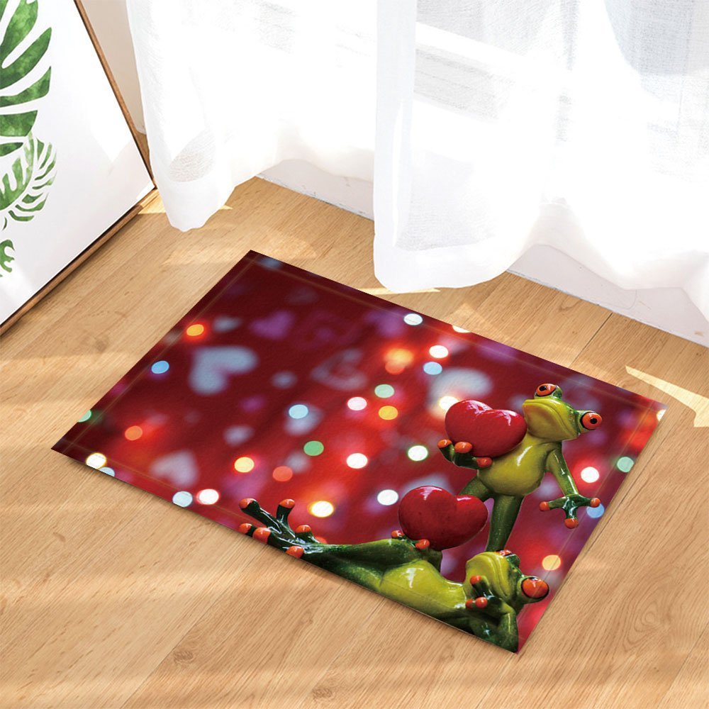 Home Decor Hisoho Valentines Day Bath Rugs Creativity Ceramics