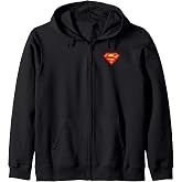 Superman Classic Logo Zip Hoodie