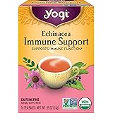 Yogi Tea - Echinacea Immune Support (6 Pack) - Supports Immune Function - 96 Tea Bags