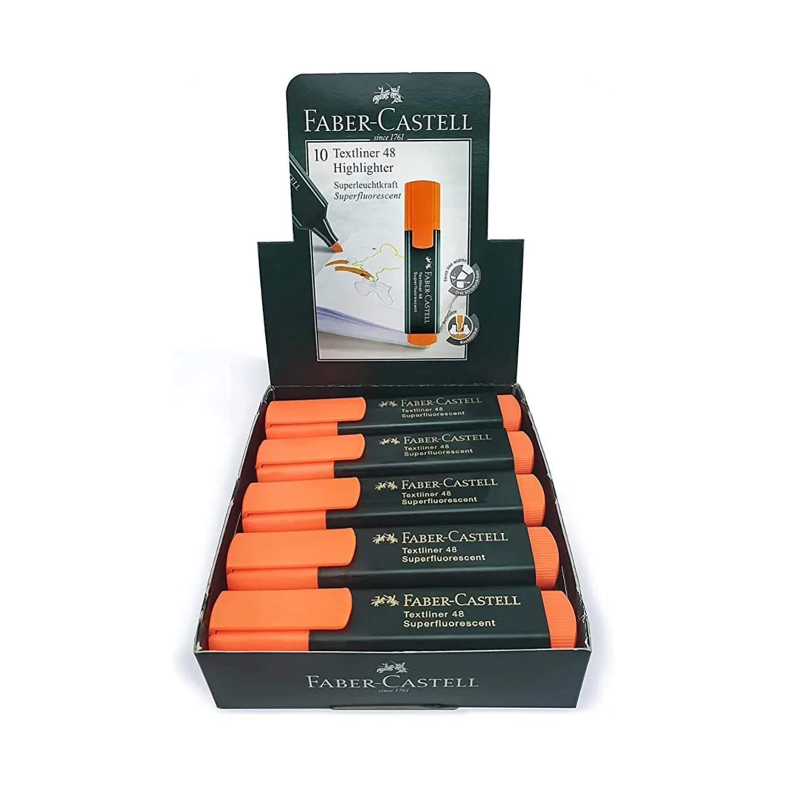 Faber-Castell 48-15 Textliner - Orange
