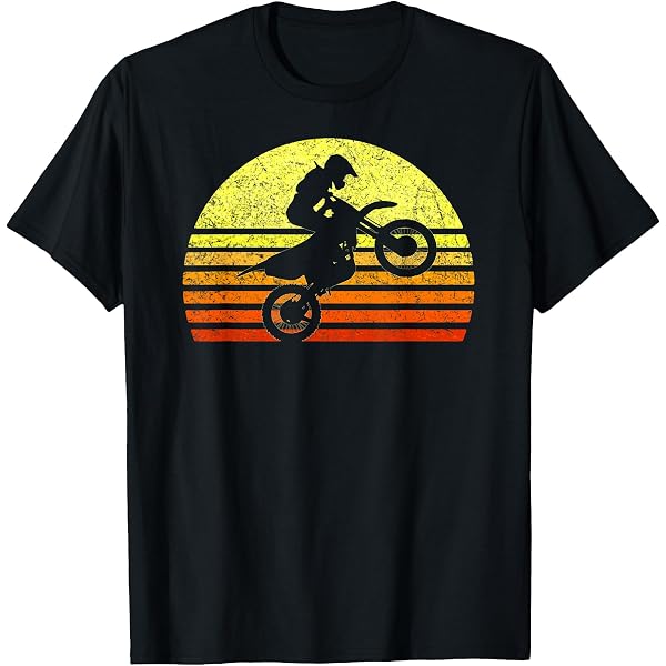 Retro Dirt Bike Rider Motocross T-Shirt - Unisex Fit, Vintage MX Design