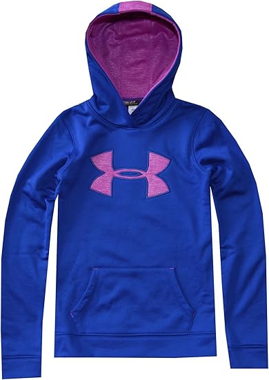 girls purple under armour hoodie