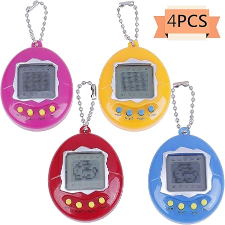 Amazon Locolo バーチャル電子デジタルペット キーチェーン ゲーム キーリング ハンドヘルド ペットゲーム マシン おもちゃ雑貨 手品 おもちゃ