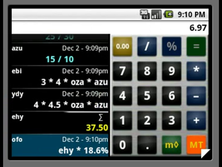 Calc'1 Calculator for sales force App on Amazon Appstore
