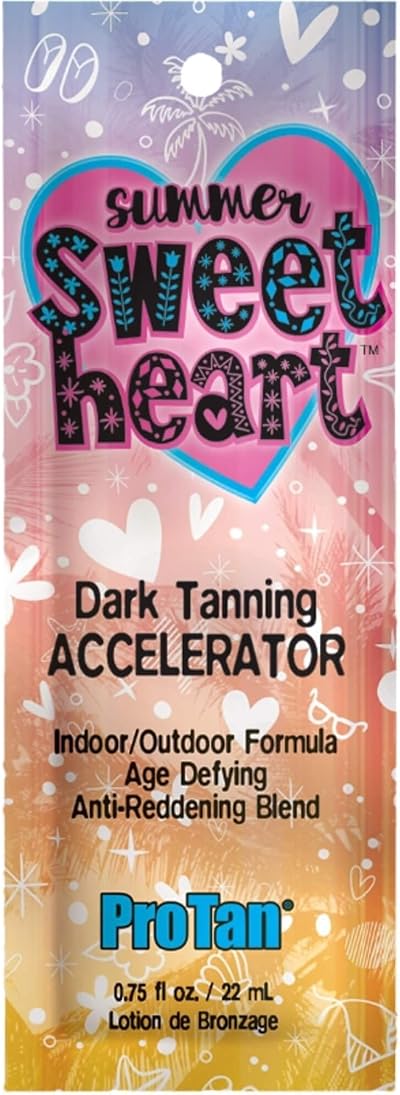 Pro Tan Summer Sweetheart Dark Tanning Accelerator Lotion 22ml