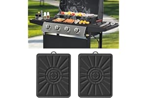 SUPERJACKWANG Griddle Tools Mat for Blackstone, Silicone Grill Mat Blackstone Accessories for Griddle, Griddle Spatula Mat BBQ Mats for Outdoor Grill, Grill Side Shelf Mat for Blackstone Griddle