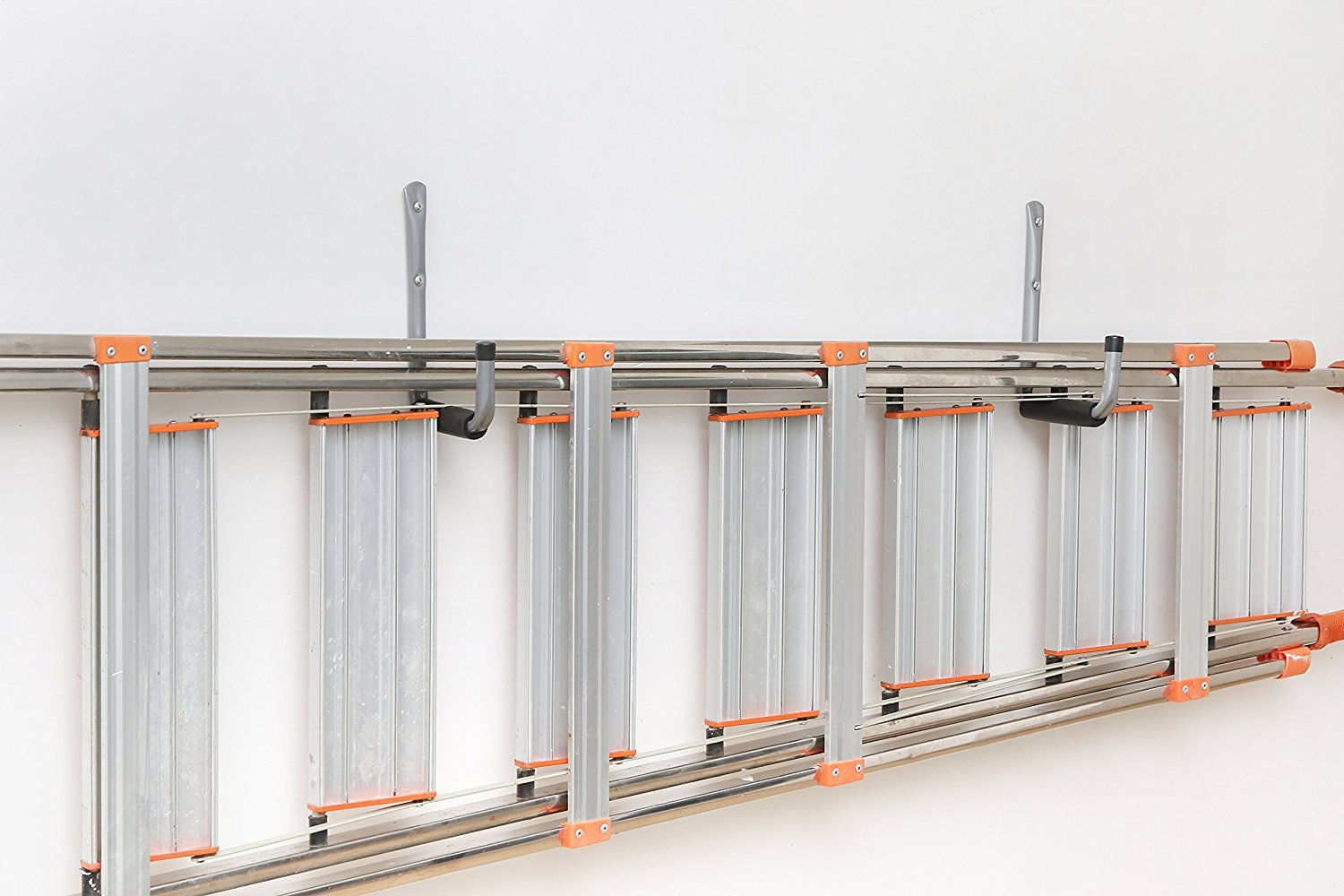 Ganci Da Parete Per Bici - Set 6 Ganci A J Neri Per Garage Max 20kg Carico