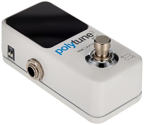 TC Electronic PolyTune 3 Polyphonic LED Guitar Tuner Pedal w