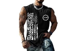 CEHEWET Mens Muscle Tank We The People American Flag Shirt 4th of July Independence Day Sleeveless Tee Tops