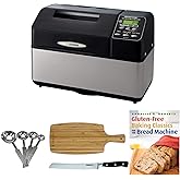Zojirushi BB-CEC20 Home Bakery Supreme Breadmaker Bundle | Bakes 2-Lb Loaf, Dual Kneading Blades, 13-Hr Delay, Sourdough, Jam, Quick Bake and Home Made Menus