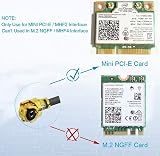 Bingfu 8dBi WiFi Antenna 2.4/5.8GHz Dual Band RP-SMA Female Pigtail Cable (2 view 4