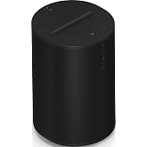 Sonos Era 100 - Black - Wireless, Alexa Enabled Smart Speaker | WiFi | Bluetooth | Pair for Stereo or Surround | 47% faster processor | Next-gen dual-tweeter acoustic architecture