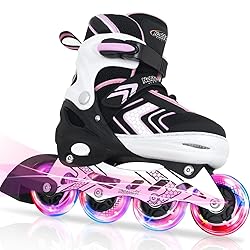 Adjustable Inline Skates for Girls, Girls Roller