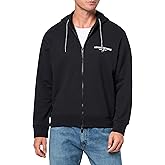 Armani Exchange mens Back Logo Full Zip Hoody