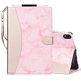 FYY New Apple iPad Pro 11 inch (2018) Case [Support Apple Pencile Charging] Leather Case, Folio Case Smart Cover with [Auto S