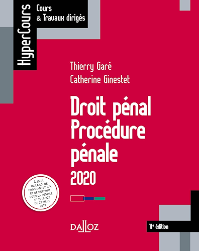 Download Droit pénal. Procédure pénale 2020 - 11e éd. (HyperCours) PDF