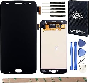 HYYT Replacement For Motorola MOTO Z2 Play LCD Digitizer Screen LCD Display and Touch Screen (Black)