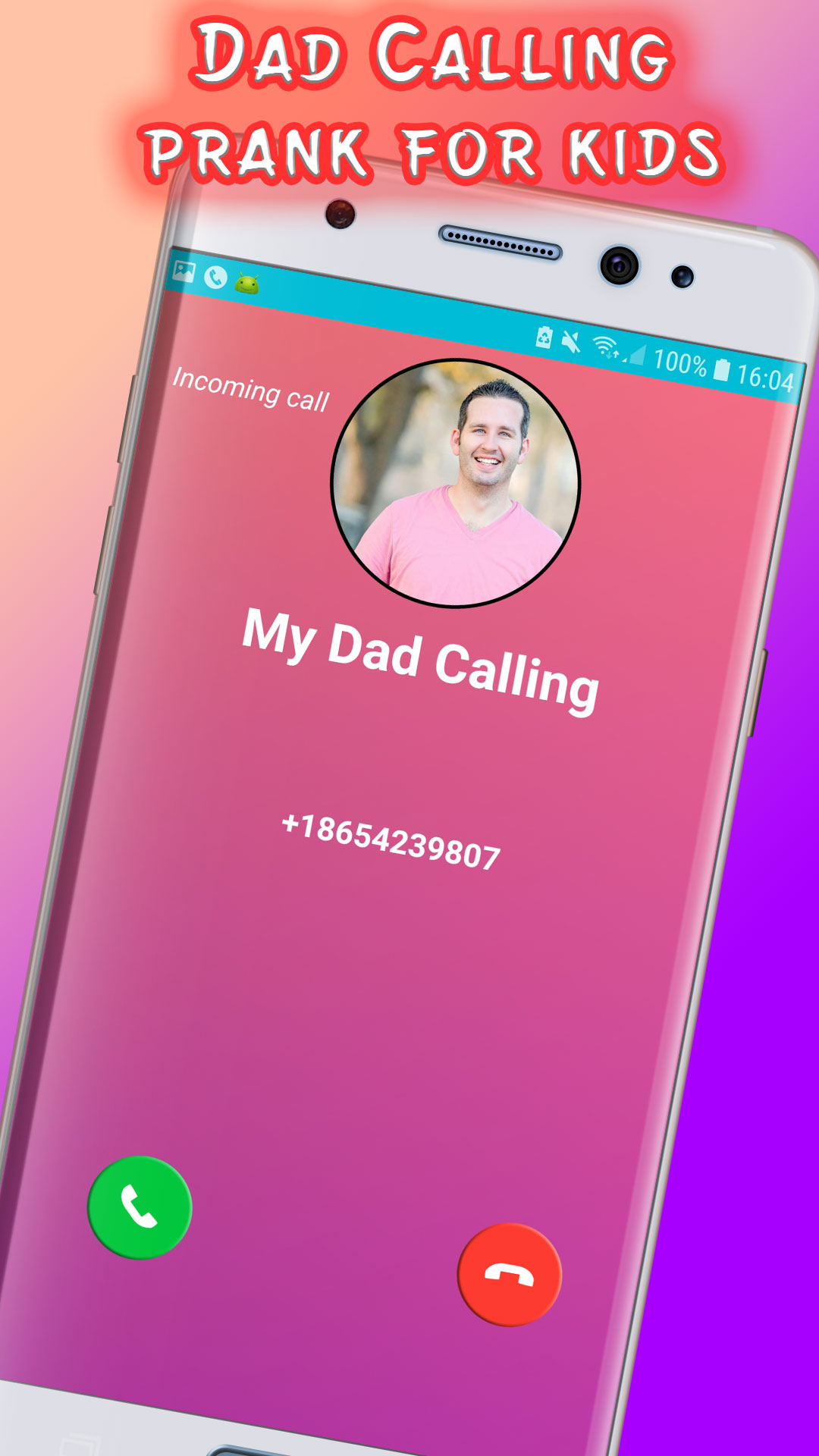 Amazon Com Dad Calls Urgent Call Fake Phone Game Calls Free Fake Text Messenger Id Pro Prank Apps Games