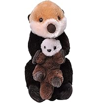 realistic otter stuffed animal