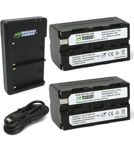 Amazon.com: Atomos NP-960 7800mAh L-Series Lithium-Ion Battery for