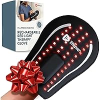 LifePro Allevaglove Red Light Therapy Device-Infrared Light Therapy Glove for Hands, One-Size-Fits-All, 2 Effective Wavelengt