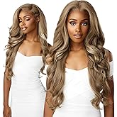 Sensationnel Bare Lace 13X6 Wigs - Unit 4 Lacefrontal Glueless Synthetic 180 Degree Preplucked Hairline (1B OFFBLACK)