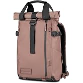 WANDRD PRVKE 15L Camera Backpack, Atacama Clay, Built-In Camera Cube | Expandable 15L&ndash;19L pack with quick side access, rolltop storage, laptop sleeve, and weather-resistant materials