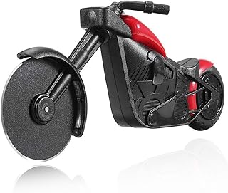 Genossen Pizzaschneider Motorrad, Edelstahl Pizza Schneider