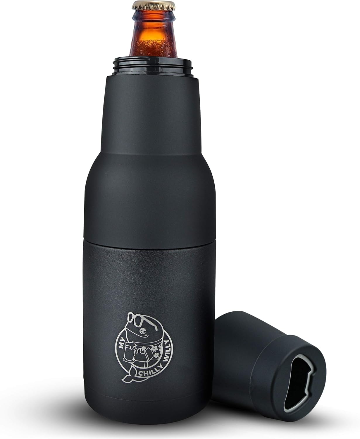 Stainless Steel Bottle Keeper 2.0 for Beer by My Chilly Willy Vacuum