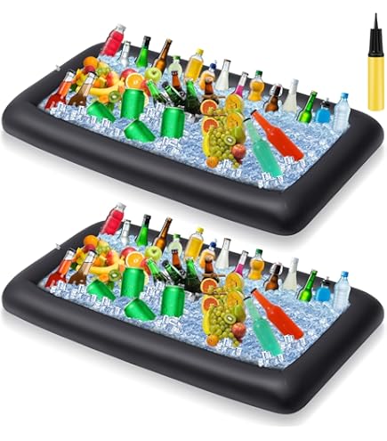 Inflatable Cooler KFIWSZC Inflatable Serving Bar Bar Buffet Food