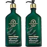 Bath and Body Works Stress Relief Eucalyptus Spearmint Gift Set of 2-6.5 Ounce Moisturizing Body Lotion with Shea Butter and Vitamin E