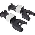 Adaptador de Silla de Coche Bugaboo para Carritos Cameleon, Cameleon 3 y 3 Plus, Compatible con las sillas de coche Maxi-COSI, Cybex, BeSafe, Kiddy y Nuna, fácil sistema Click-and-go, Negro