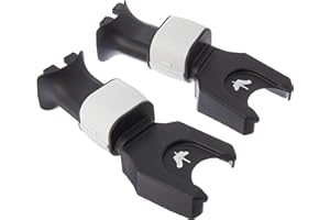 Adaptador de Silla de Coche Bugaboo para Carritos Cameleon, Cameleon 3 y 3 Plus, Compatible con las sillas de coche Maxi-COSI, Cybex, BeSafe, Kiddy y Nuna, fácil sistema Click-and-go, Negro
