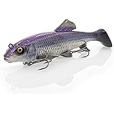 Savage Gear 3D Sucker Freshwater Fishing Lure, Cisco Flash, 9in, Perfect for Musky, Pike, and Walleye
