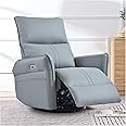 Amazon.com: cinkehome Power Swivel Rocker Recliner with USB ...