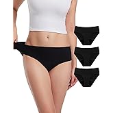 EcoPeriod Period Underwear for Women Heavy Flow, Leakproof Menstrual Underwear Seamless Period Panties, No Show Panty