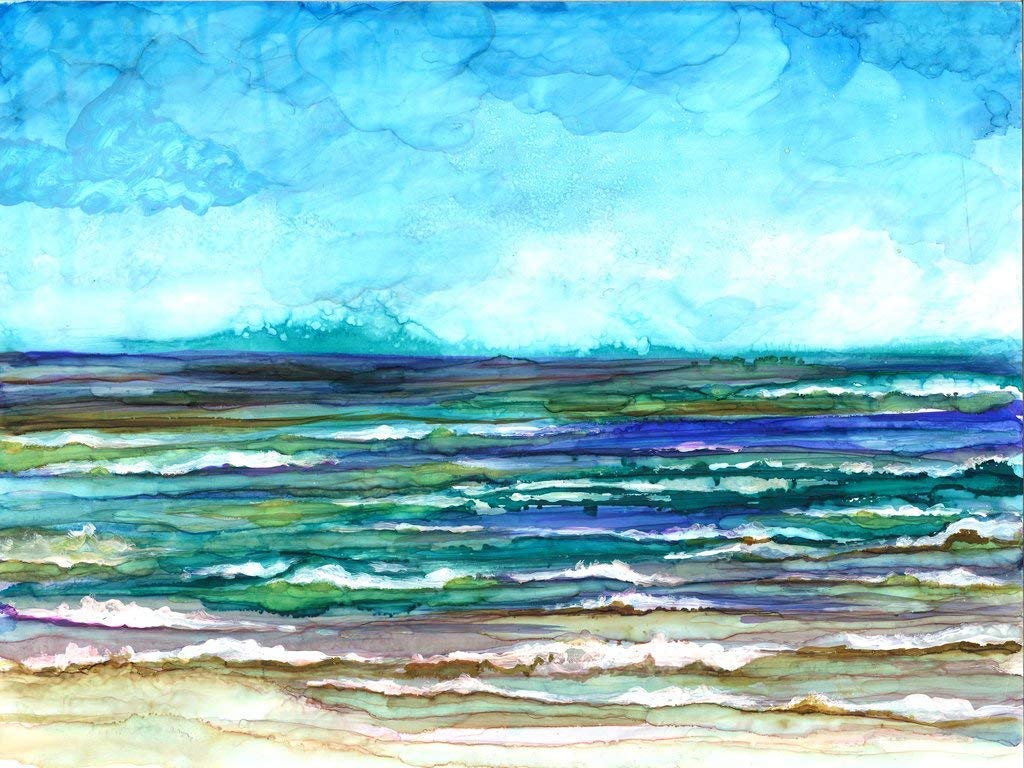 Amazoncom Ocean Breeze 5 X 7 Fine Art Print Landscape