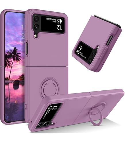 Amazon.com: Samsung Galaxy Z Flip4 Official Clear Cover with Ring