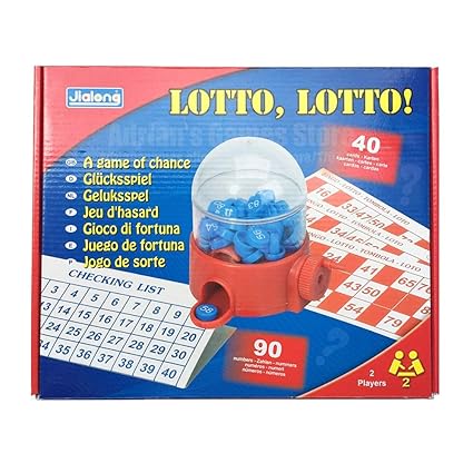 Generic Lotto Bingo Draw Machine Lotto Bingo Lottery Board Games Tombola Lottery Machine Bingo for Family and Children Jeu De Societe