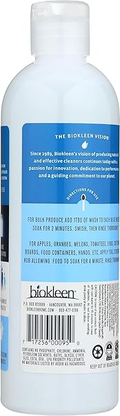 BIOKLEEN PRODUCE WASH – 16 FL OZ4