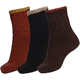 BomKinta Boot Socks for Women Winter Solid Thick Warm Socks Cozy Crew Socks Christmas Gift