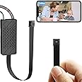 SAMMICINCO Hidden Camera DIY Mini Camera Spy Camera Portable and Wireless Nanny Cam 1080P HD with Motion Detection Security Cameras for Home Office Outdoor