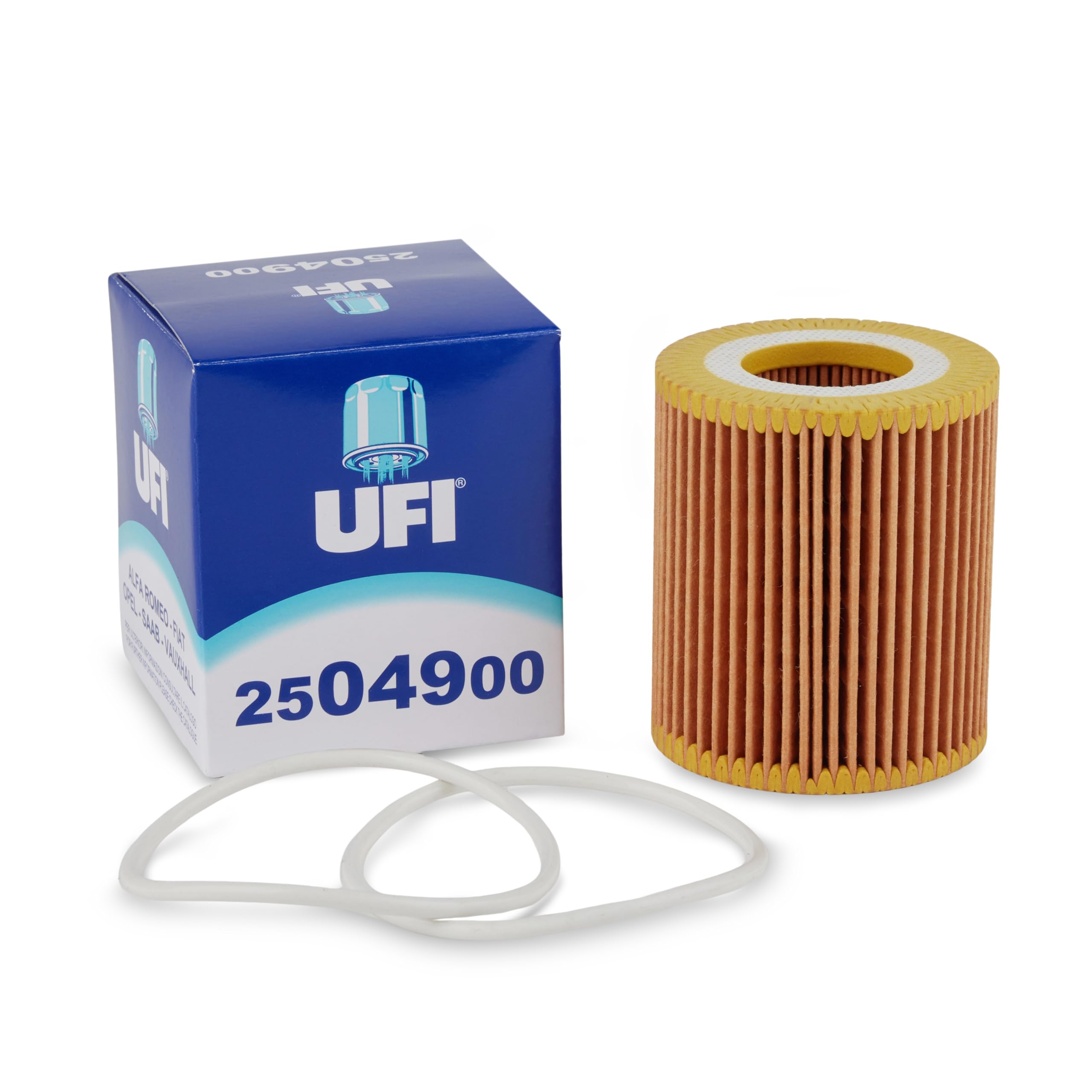 UFI Filters, Oil Filter 25.049.00, Replacement Oil Filter, Suitable for Cars, Applicable to Various Models Alfa Romeo, Fiat, Opel and Suzuki