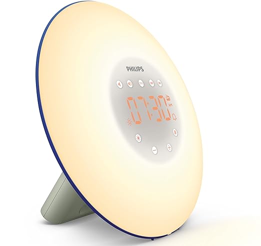 Philips Wake-up Light Plastik blau, 10.6 x 18.1 x 18.1 cm