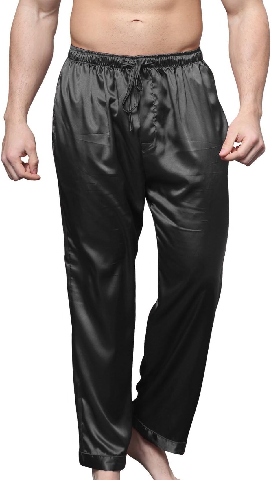SanraflicMen’s Pyjama Bottoms Lounge Pants Gentlemen’s Sleepwear/Nightwear