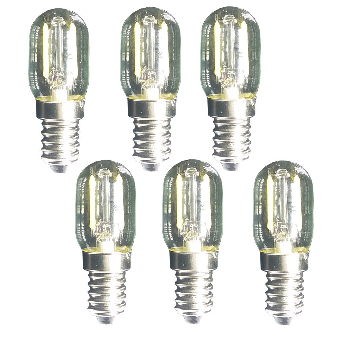 Bombilla LED de filamento de 1,5 W T22 E14 base de microondas 240 ...