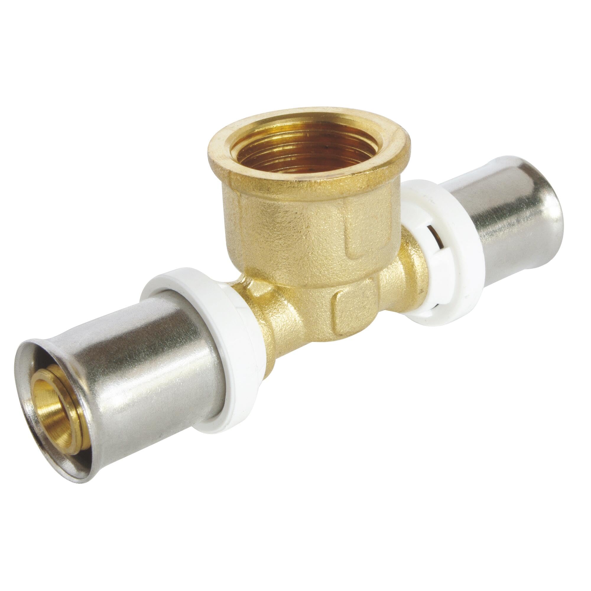 Somatherm 5722-20-20-20 Female Tee Centre 20 x 3/4 x 20, Grey