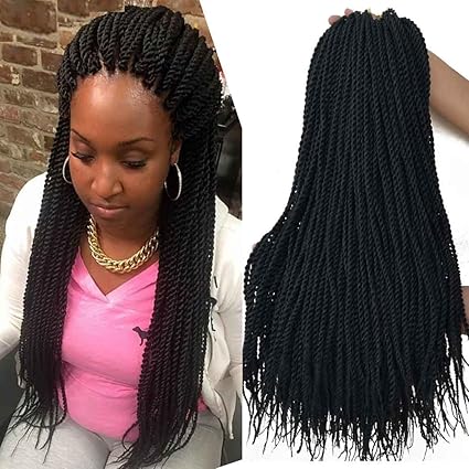 Amazon Com 18 Inch 8 Packs Senegalese Crochet Braids 30strands