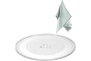 12" W10337247 Microwave Glass Turntable Plate Fit for Whirlpool Microwave Glass Plate - Replace Microwave Glass Tray # W11367904 W10337247 AP6892124 - BY AMI PARTS