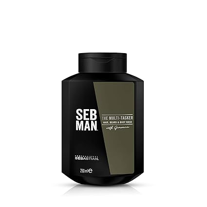 Seb Man The Multitasker - 3in1 - Hair, Beard & Body Wash